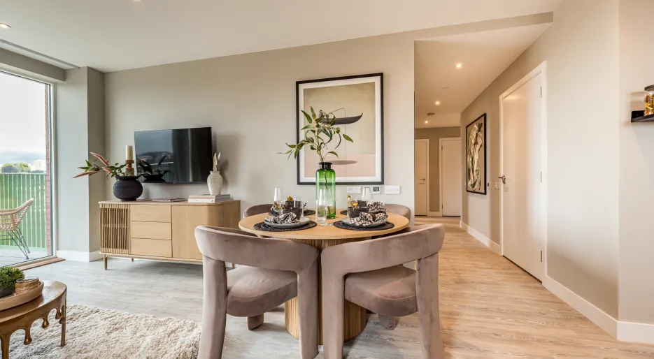 Dagenham Green, 2 bed show home, Dining